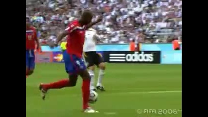 Мондиал 2006 - Германия : Коста Рика 4:2