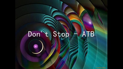 Dont Stop - Atb 