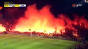 Невероятната атмосфера на стадион Христо Ботев
