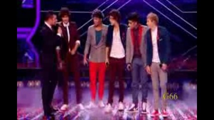 One Direction - Gotta Be You (live on X Factor Uk) 13th 2011