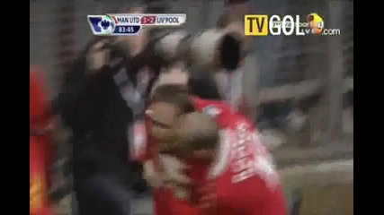 Манчестер Юнайтед 3 2 Ливърпул - Berbatov - голове 