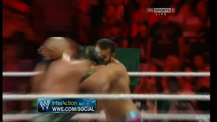 Wwe Raw 03.09.12 Ryback vs Jinder Mahal