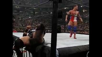 King Of The Ring 2000 - Kurt Angle vs Rikishi [ K O T R Final Match]