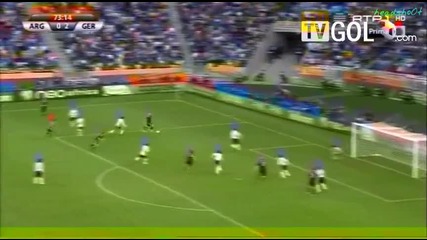 World Cup 2010 Аржентина - Германия 0:4 
