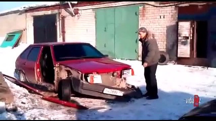 Бързо разглобяване на кола - Русия