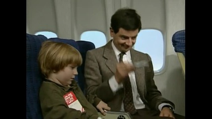 Mr. Bean в самолет 