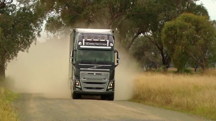 Volvo Trucks - The new Volvo Fh16 roadtrain driving on rough roads in Australia