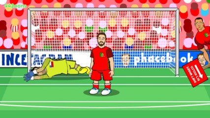 Chile beat Portugal on Penalties Confederations Cup Semi-final 2017 Portugal vs Chile Parody
