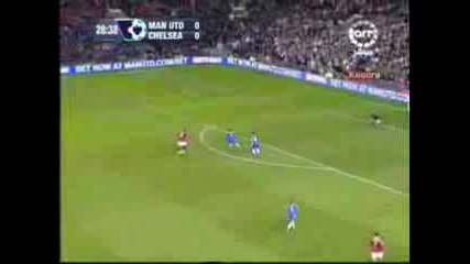 Man.United vs Chelsea - Saha Goal