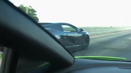 Twin Turbo Lamborghini Gallardo Superleggera on the street 