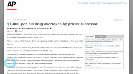 $1,000-PER-PILL DRUG OVERTAKEN BY PRICIER SUCCESSOR