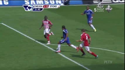 Chelsea 2 - 0 Stoke City - Malouda Hd 