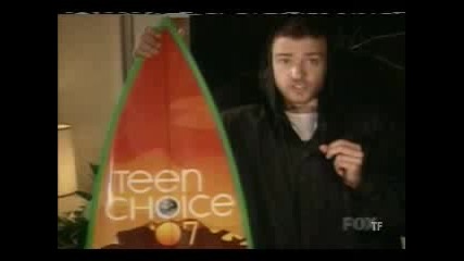 Justin Timberlake Teen Choice Awards 2007!