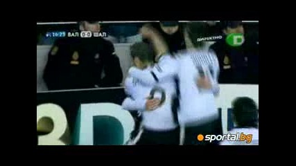 15.2.2011 Валенсия - Шалке 04 1 - 1 Шампионска лига 1/8 финал 