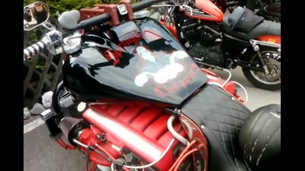12 Zylinder Aston Martin Motorbike...!!!! Self - Made...!!! 