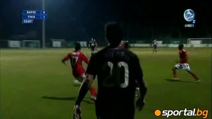Cska - Rapid (bukuresht) 1-2