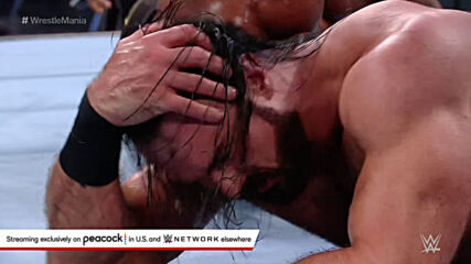 Drew McIntyre plants Bobby Lashley with three Future Shock DDTs: WrestleMania 37 – Night 1 (WWE Network Exclusive)
