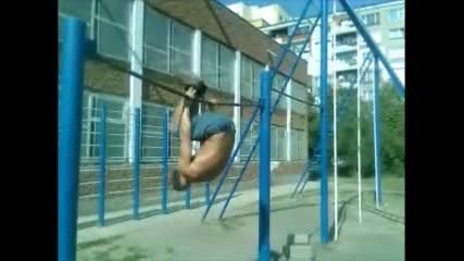 Мега яката тренировка Street fitness 100 % натурално! сезон 2011! Hekara