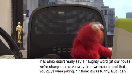 Elmo answers your Katy Perry comments! 