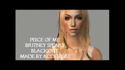 Britney Spears - Peice Of Me [ Sims 2 ]