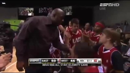 Интервю с Джъстин Бийбър на баскетболния мач [nba all celeb game] част 2