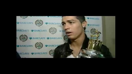 Cristiano Ronaldo - Най - Добрия Играч На Сезон 2007-2008