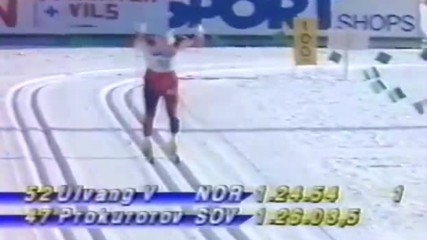 Mens 30km at World Championship 1989 Lahti