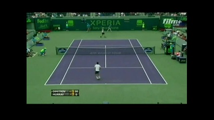 Тенис: Григор Димитров - Анди Мъри 6:7 , 3:6 (25.03.13)
