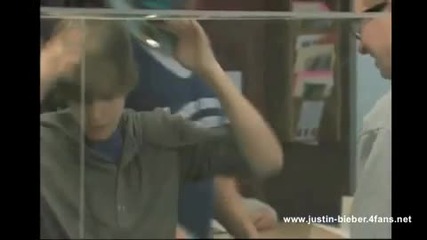 Justin Bieber on Silent Library Part 1 