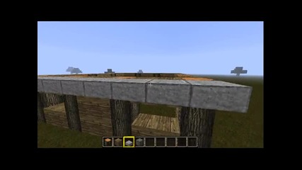 Minecraft строене на лесна лятна къща :)
