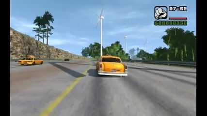 Gta Iv обединено с Gta San Andreas