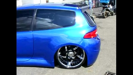 Honda Civic (nissan 350z Front End) 