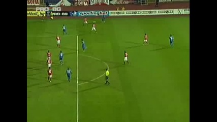 Цска - Левски 15 - та минута гол на Иван Стоянов 1:0 