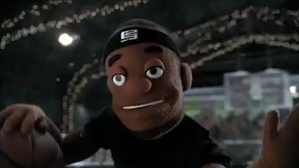 Kobe, Lebron Santa (krs - One) - Dunking on Reindeer 
