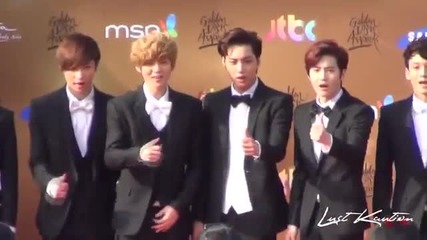 Exo Kai & Luhan @gda Red carpet part2
