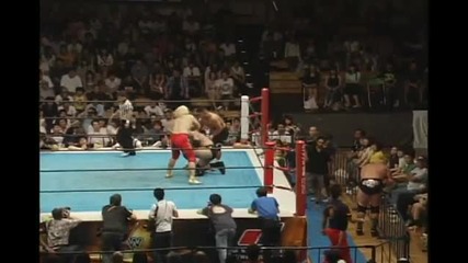 Njpw Giant Bernard & Tomko Vs Yano & Ishii 