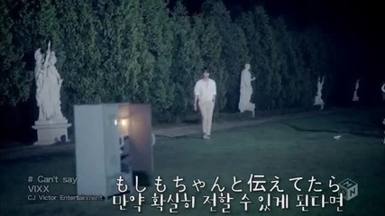 Vixx ( 빅스 ) - Can t say ( japanese ver )