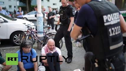 Germany: Pro-Palestine activists picket 'Tel Aviv Jaffa Party' in Berlin