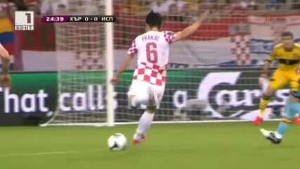 Хърватия - Испания 0:1 Euro 2012