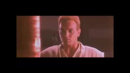 Obi - Wan Kenobi and Qui - Gon Jinn vs Darth Maul 