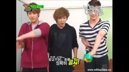 Crazy Mblaq's michael jackson game
