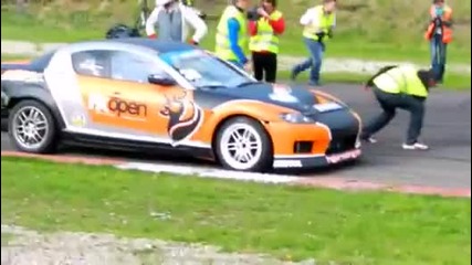 Bmw & Mazda Drift Crash!