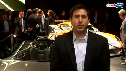 Editor Spotlight Porsche 918 Spyder @ 2010 Geneva Auto Show Video 