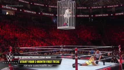 James Ellsworth drops foreign objects from the Shark Cage: WWE Extreme Rules 2018 (WWE Network Exclusive)