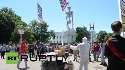 USA: Anti-GMO groups march on White House for Occupy Monsanto