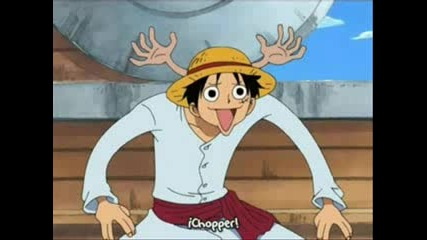 Luffy Imita a Chopper
