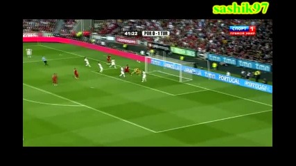 Кристиано Роналдо с брилянтно еластико срещу Турция.