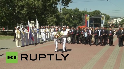 Russia: Defence of Sevastopol combatants honoured ahead of ‘Navy Day’