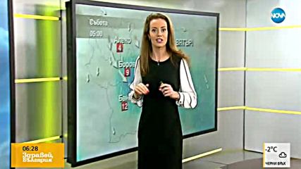 Прогноза за времето (03.11.2017 - сутрешна)