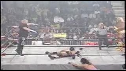 Wcw - Goldberg & Hulk Hogan vs. Kanyon & Ddp & Bam Bam Bigelow